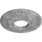Ekena Millwork Hurley Medallion (Canopies up to 7 1/4"), 22 1/8"OD x 7 1/4"ID x 1 3/4"P, Ultra Pure White Crackle CM26HUUWC - alternate 3